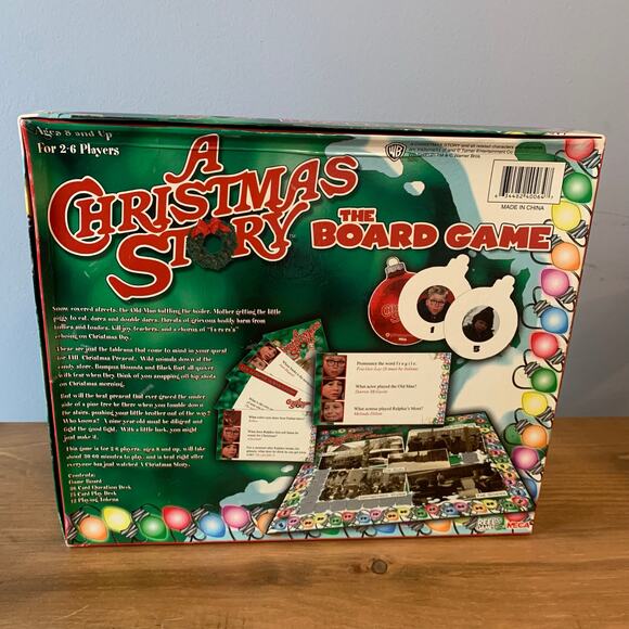 A Christmas Story The Board Game Warner Bros. Neca Reel Games COMPLETE LIKE NEW - Picture 2 of 13
